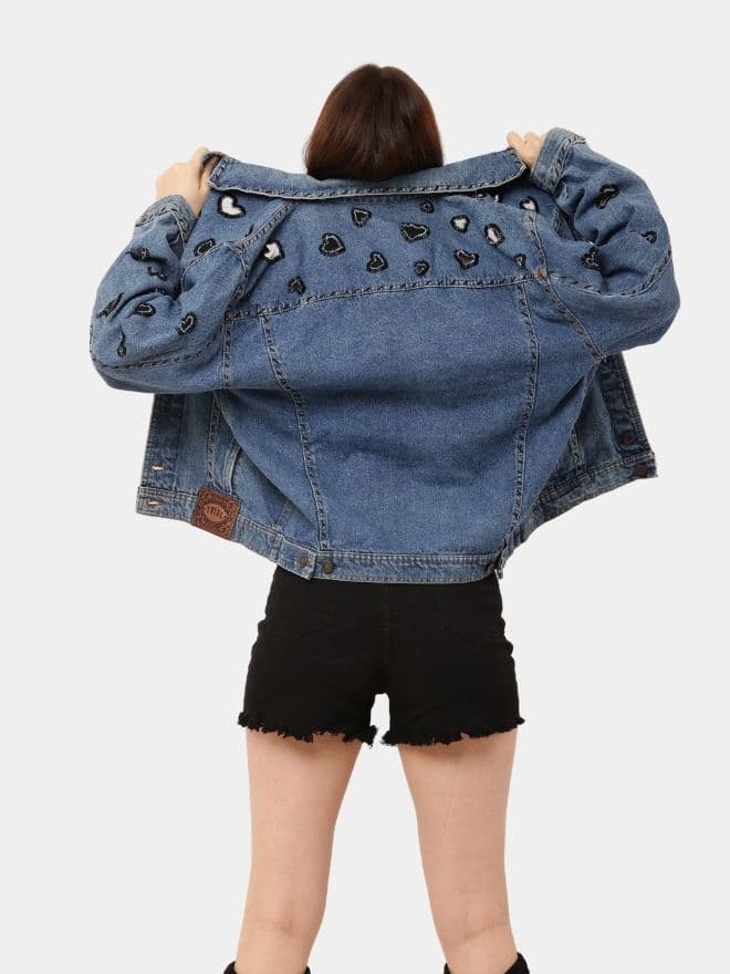 Love Cutout Rework Jacket thumbnail 3