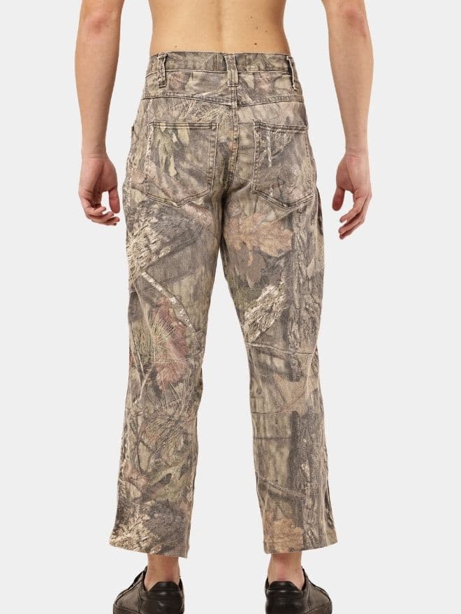 Realtree Camo Pants – Hand-Painted Snake Artwork thumbnail 3