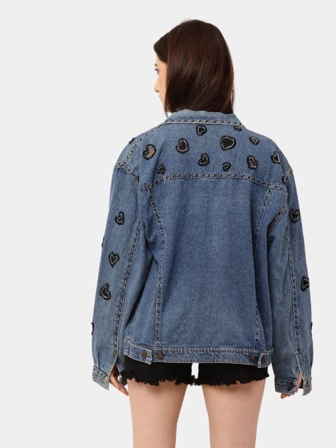 Love Cutout Rework Jacket alternate