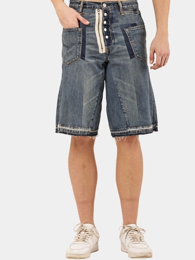 Reworked Utility Denim Jorts