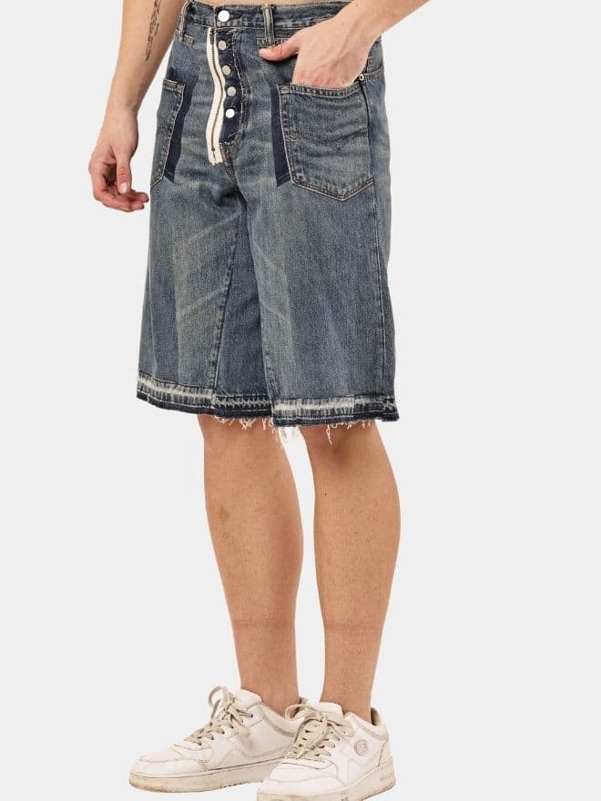 Reworked Utility Denim Jorts thumbnail 3