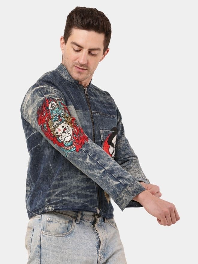 Japanese Nehru Collar Jacket