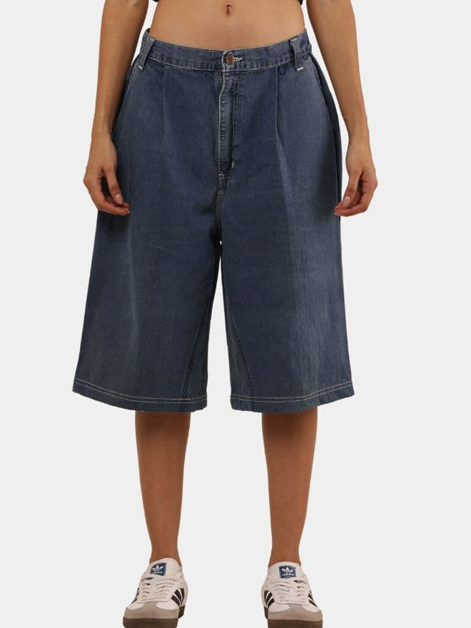 Carhartt Carpenter Jorts – Wide Leg Utility Denim Shorts — image 1 of 8