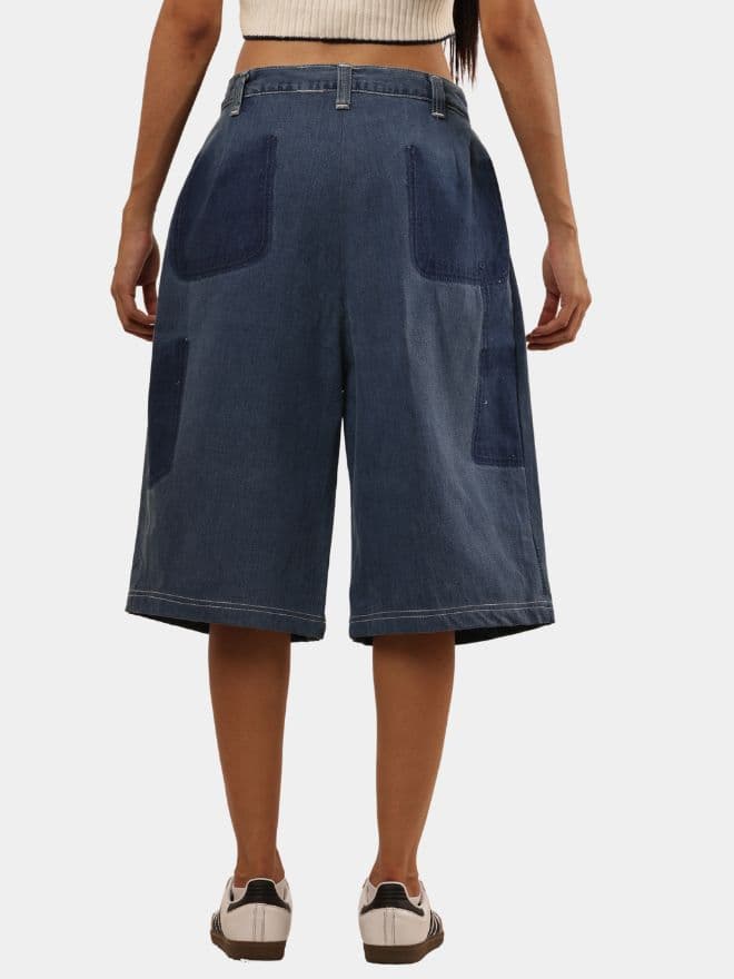 Carhartt Carpenter Jorts – Wide Leg Utility Denim Shorts thumbnail 4