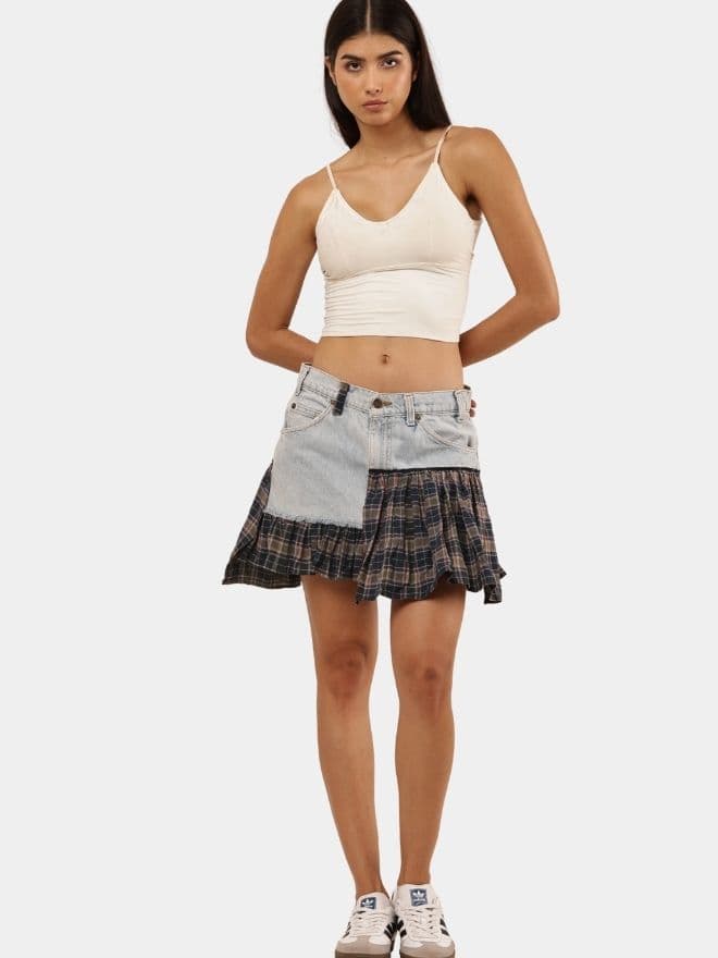 Levi’s + Polo Re-Mix Denim Skirt — image 1 of 8
