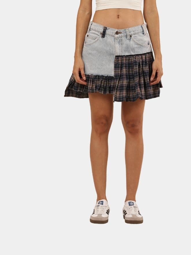 Levi’s + Polo Re-Mix Denim Skirt thumbnail 4