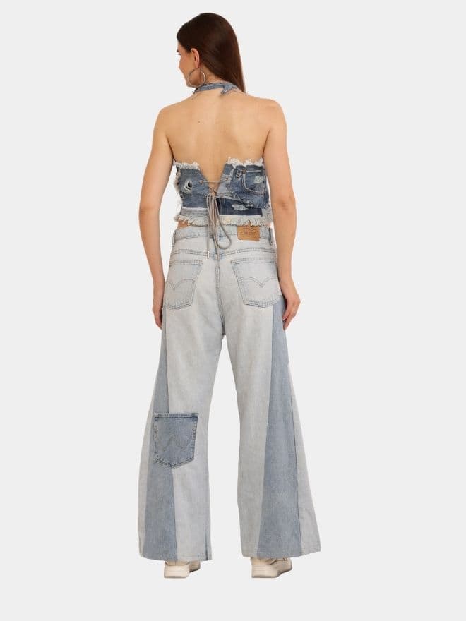 Distress Tonal Denim Set thumbnail 2