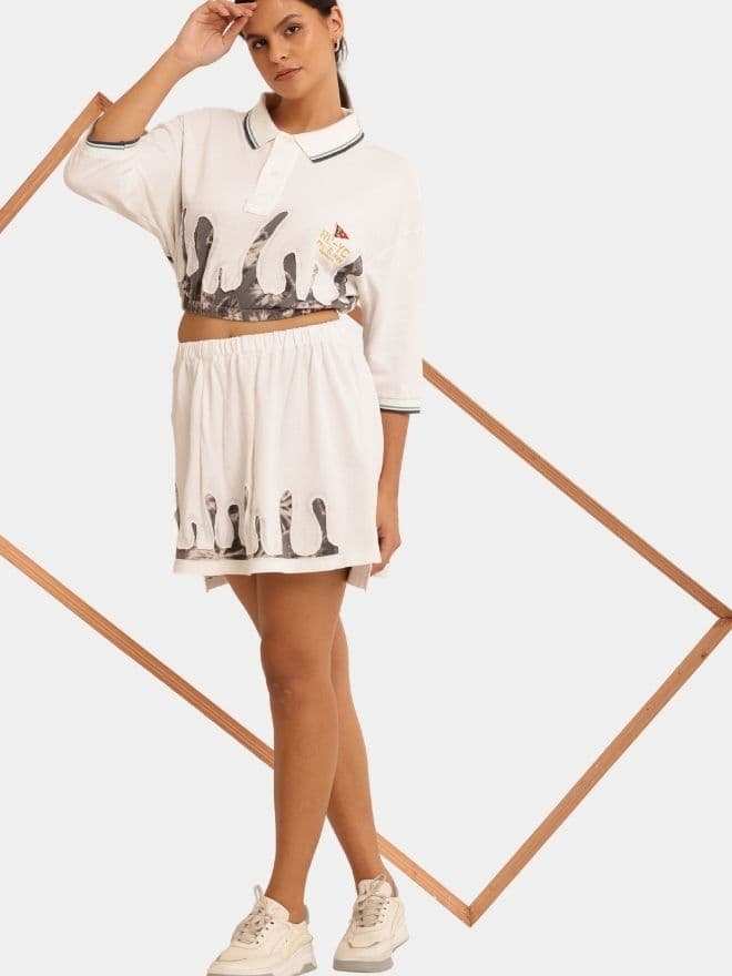 Split Splash RL Polo Co-Ord Set thumbnail 4