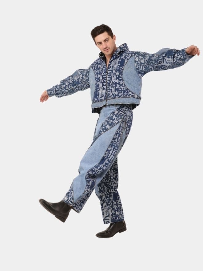 Revolt Set – Upcycled Levi’s Statement Ensemble thumbnail 3