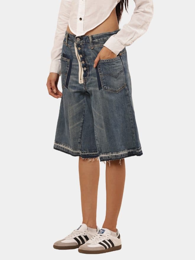 Upcycled Carhartt Denim Jort thumbnail 3