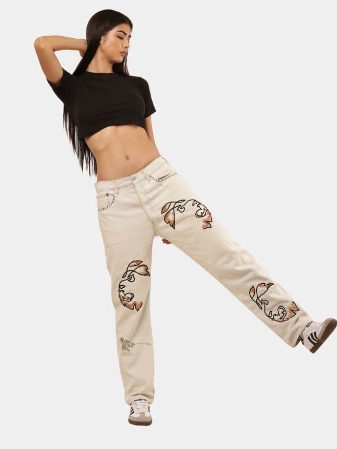 Off-White Levi’s 501 with Lion & Anchor Embroidery thumbnail 3