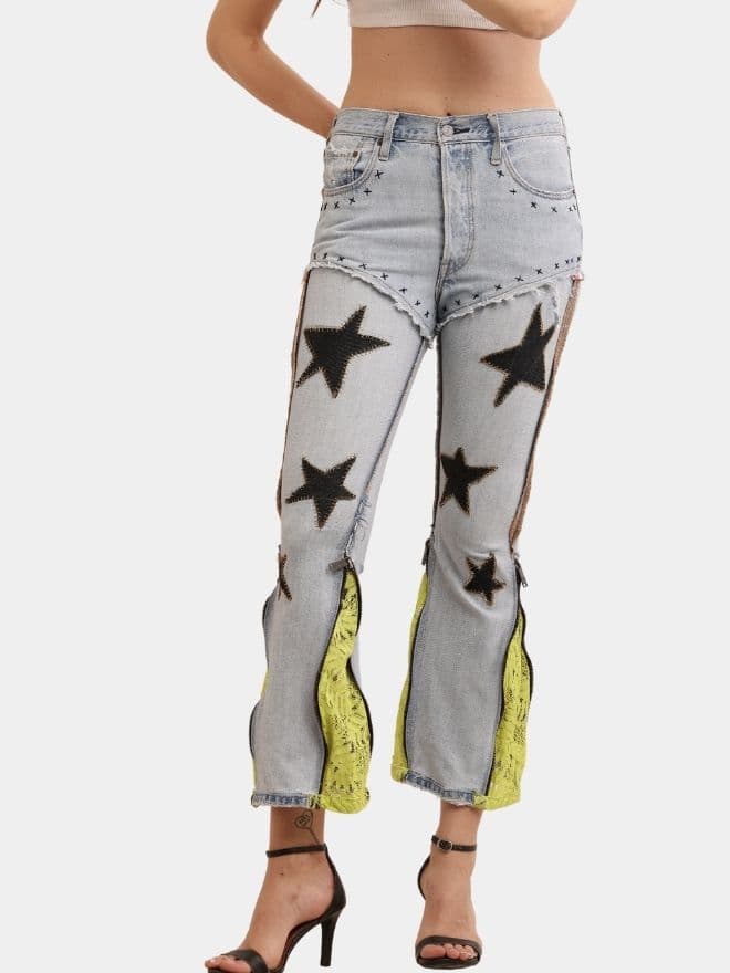 The Reverse Denim –Bootleg Jeans thumbnail 4