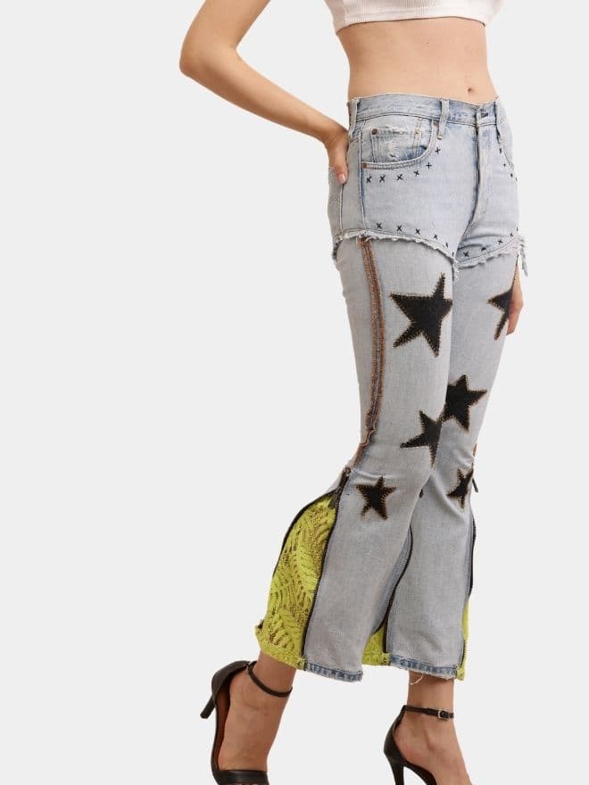 The Reverse Denim –Bootleg Jeans thumbnail 3