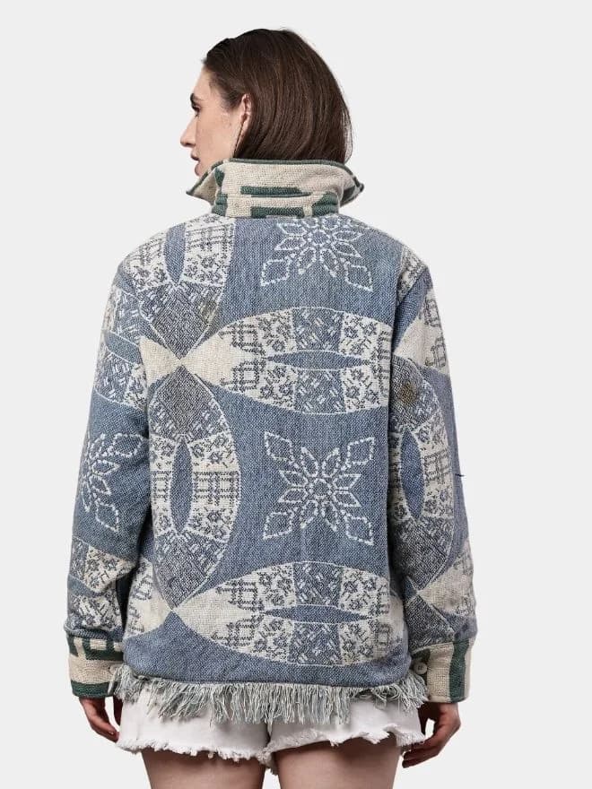 Tapestry Blanket Reworked Jacket thumbnail 2