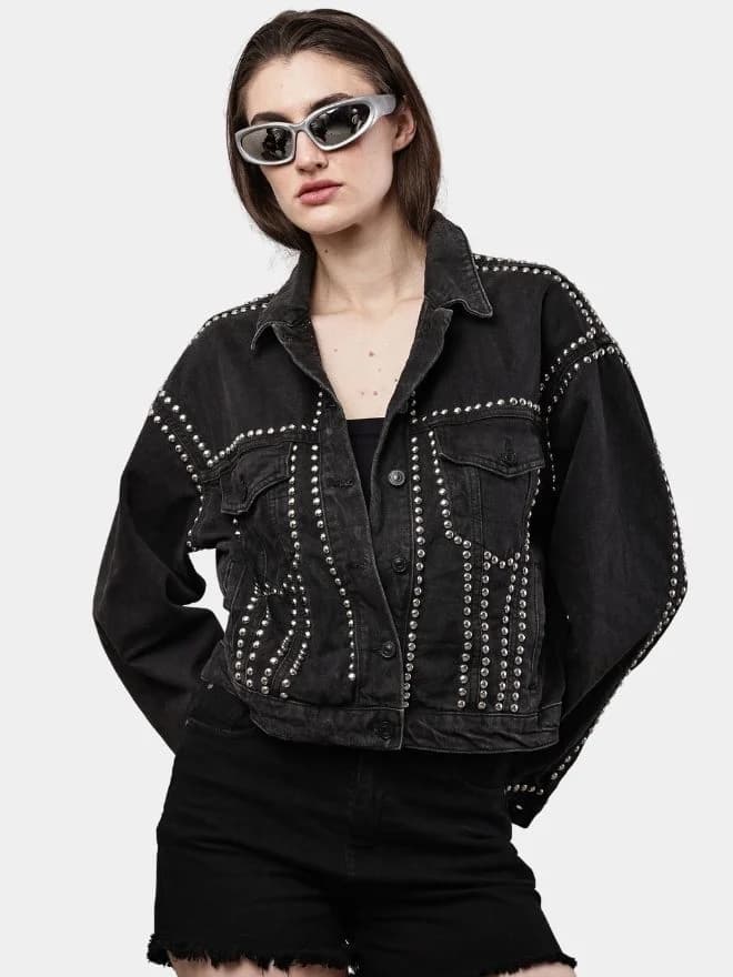 Chrome Dust Denim Jacket — image 1 of 16