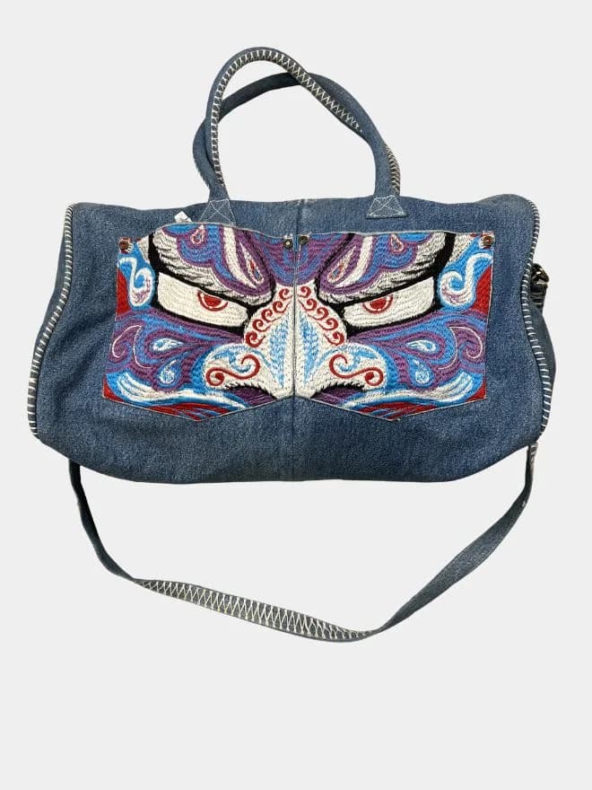 Denim Monster Duffle Bag — image 1 of 5
