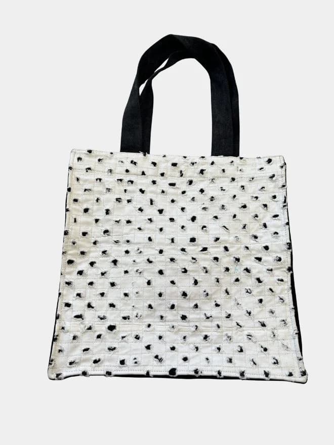 Mono-Eco Splash Reworked Denim Bag thumbnail 2