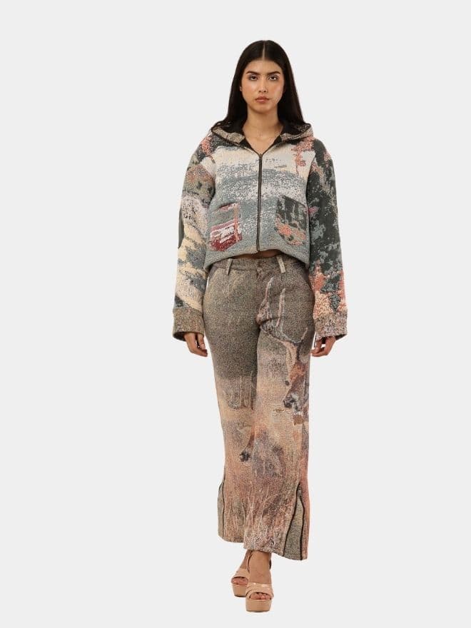 Vintage Tapestry Blanket Co-Ord Set — image 1 of 10