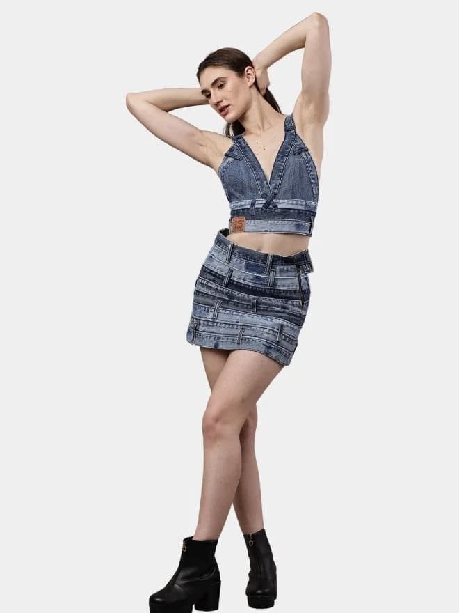 Levi’s Waistband Denim Co-Ord Set thumbnail 3
