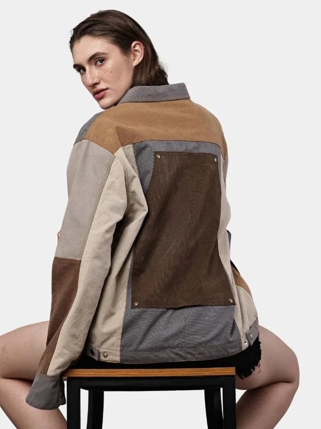Carhartt Canvas Patchwork Jacket thumbnail 3