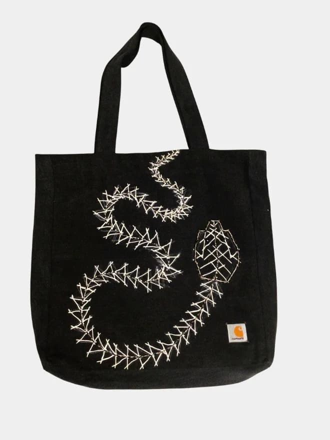 Noir Snake Tote — image 1 of 2