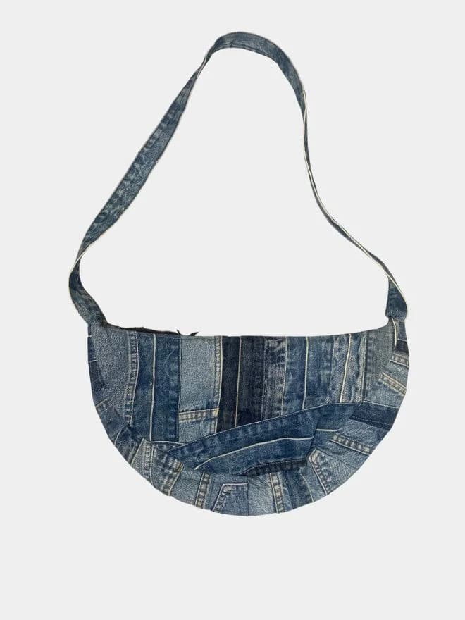 Denim Fanny  Shoulder Bag — image 1 of 2