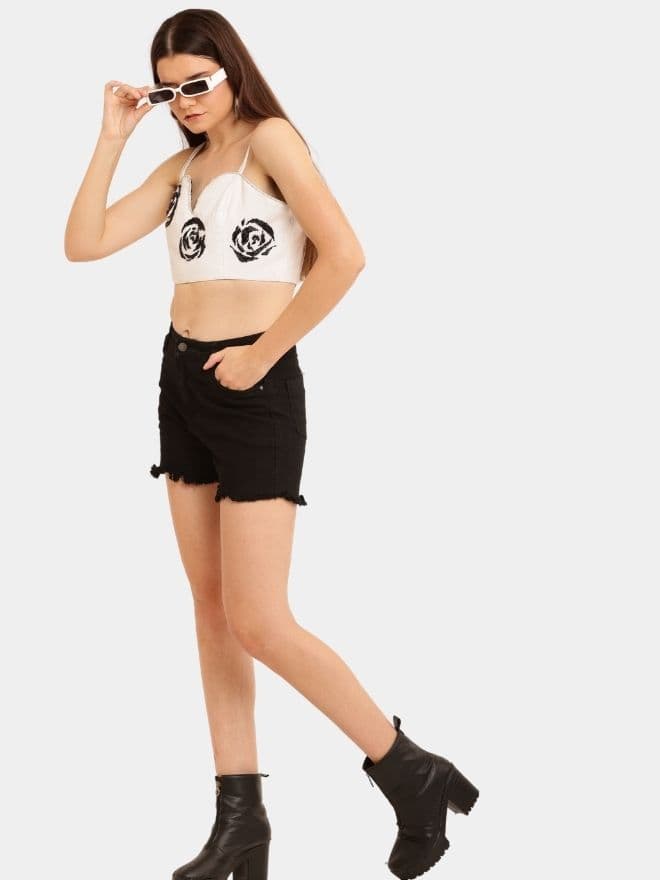 Black Rose Top alternate
