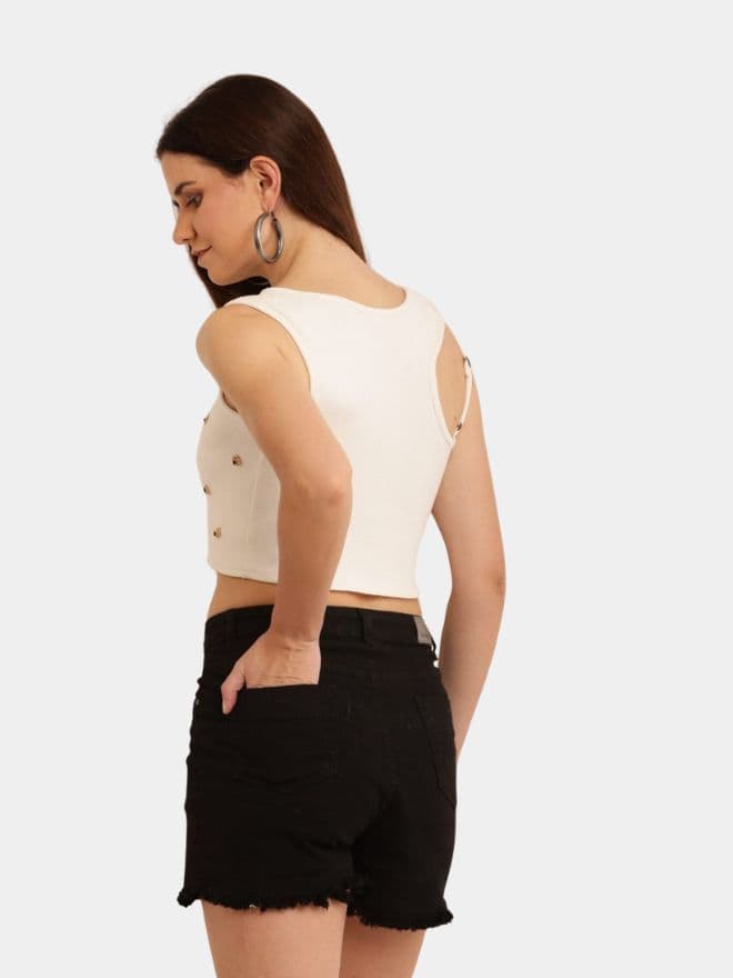 Asymmetrical Vintage Inspired Floral Top alternate